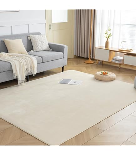 Amazon | fuwawa ラグ カーペット 滑り止め付 洗える 190×190cm